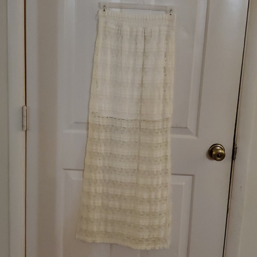 White long skirt